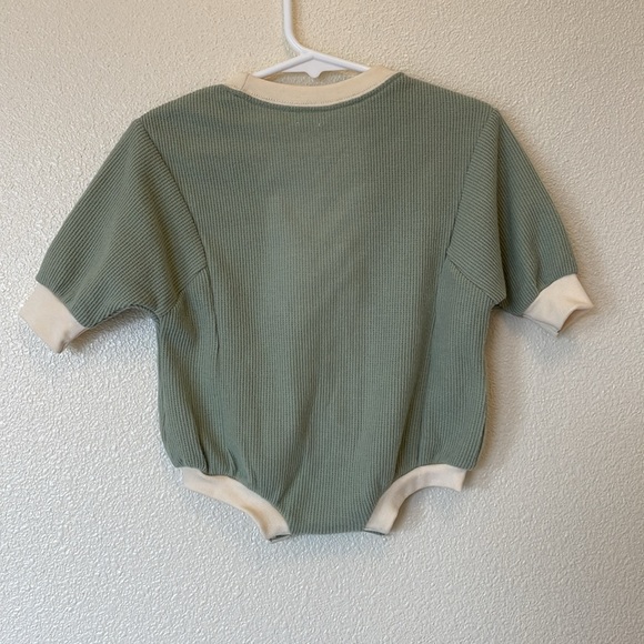 Cat & Jack waffle knit bubble romper size 3-6 months - Picture 2 of 6